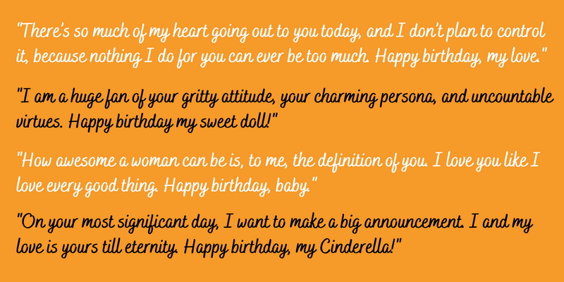 Heart Touching Happy Birthday Messages for Her