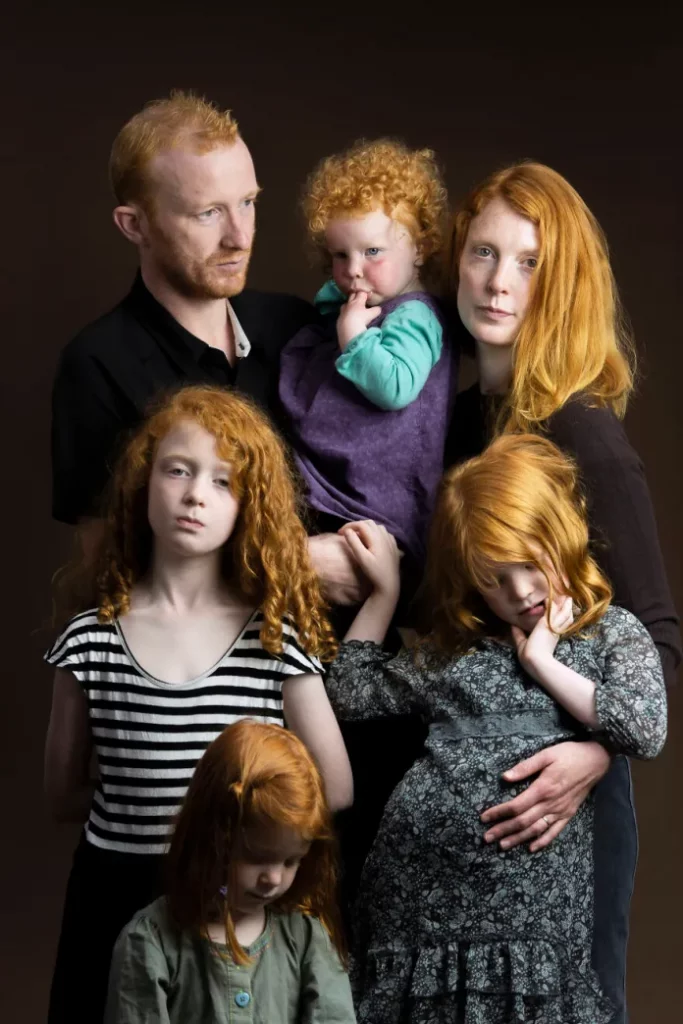 Clockwise: Steven Mckay (Mother), Esther, Rebecca, Rebecca (Mother), Chloe and Lois, Scotland