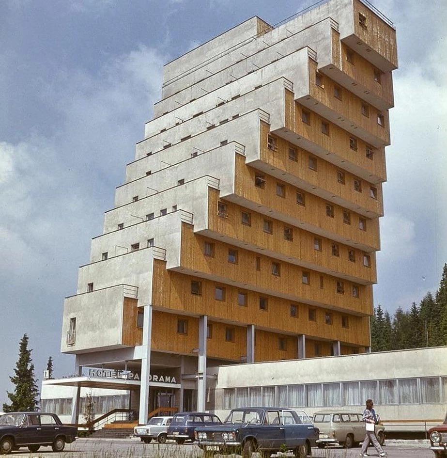 Hotel Panorama, Slovakia. 1980