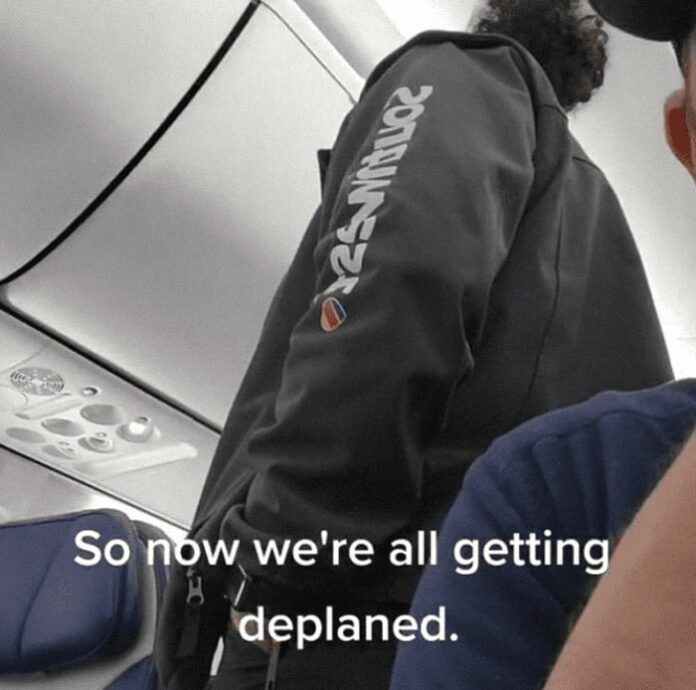 Over A Crying Baby, An Angry Man Causes The Plane To Deplane
