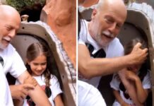 Bruce Willis Looks ‘Happy’ Spending Time with Daughter Despite Dementia Battle Bruce Willis Looks ‘Happy’ Spending Time with Daughter Despite Dementia Battle